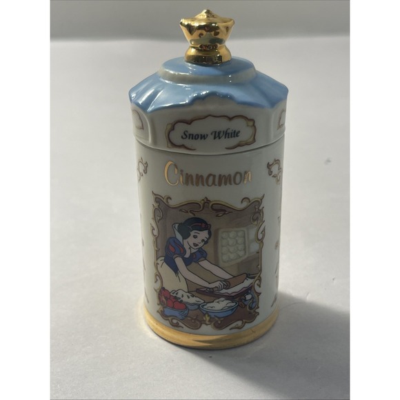Lenox Other - Lenox Disney Snow White Cinnamon Porcelain Spice Jar Collection 1995 Vintage